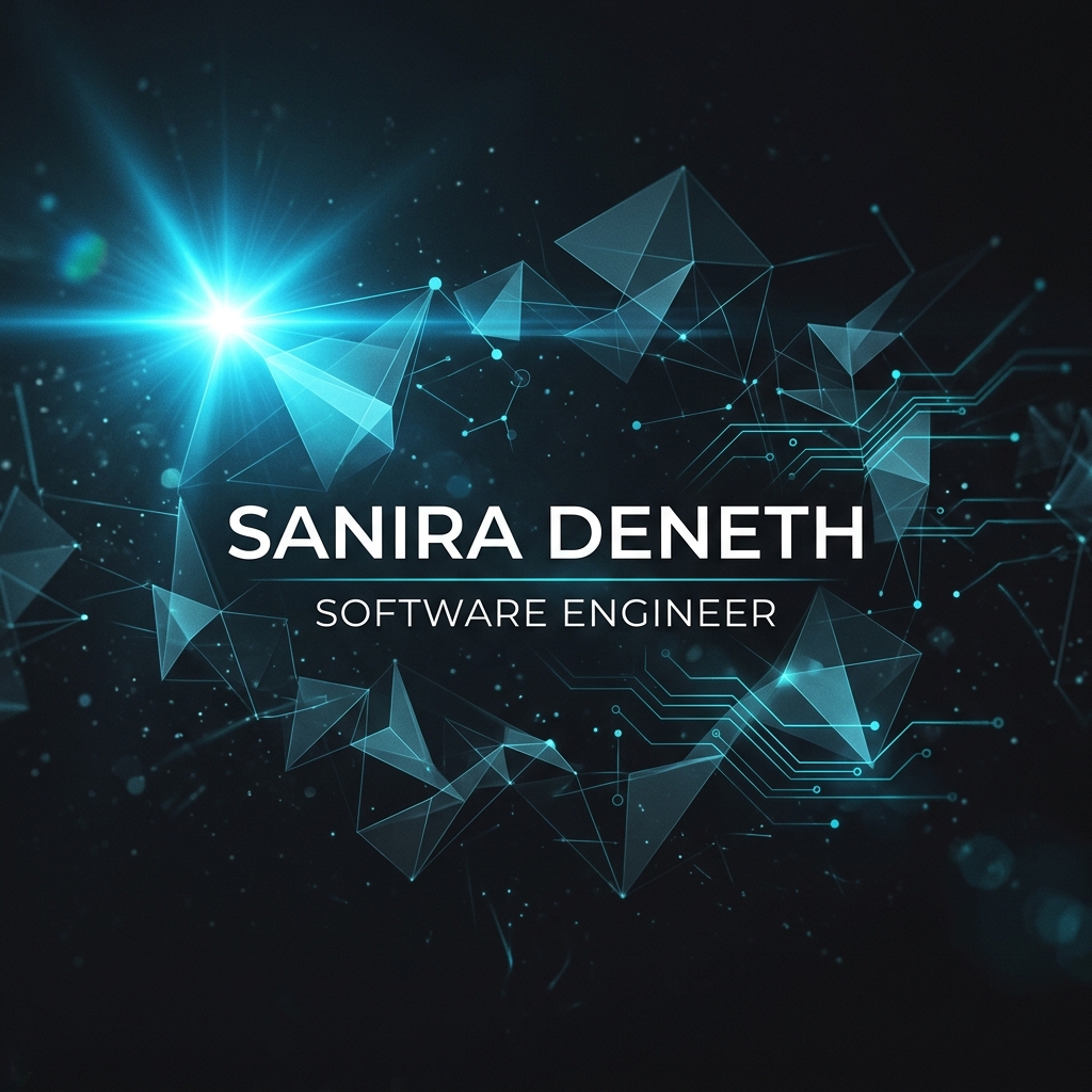 Sanira Deneth | Creative Software Engineer & Web Developer